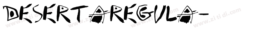 DesertaRegula字体转换 DesertaRegula字体转换