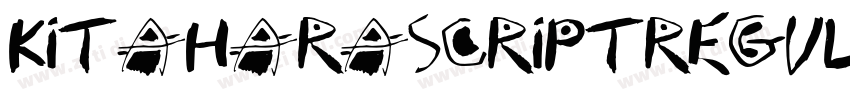 KitaharaScriptRegula字体转换