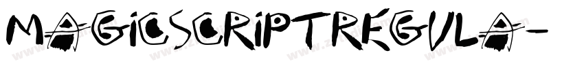 MagicScriptRegula字体转换