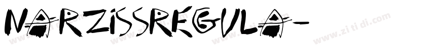 NarzissRegula字体转换