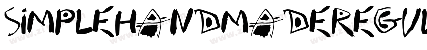 SimpleHandmadeRegula字体转换