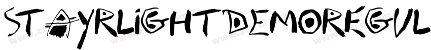 StayrlightDEMORegula字体转换