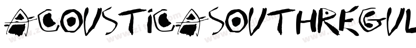 AcousticaSouthRegula字体转换