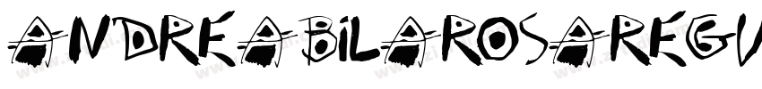 AndreaBilarosaRegula字体转换