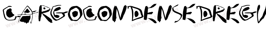 CargoCondensedRegula字体转换