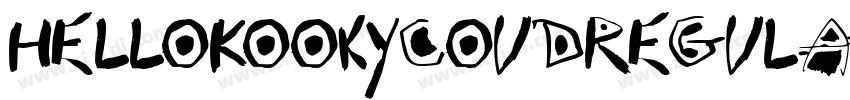 HelloKookyCoudRegula字体转换