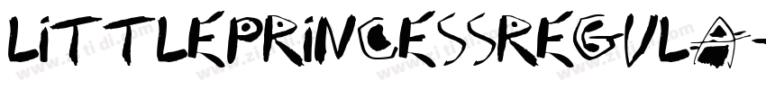 LittlePrincessRegula字体转换