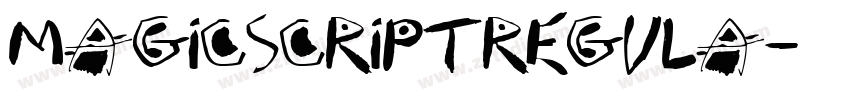 MagicScriptRegula字体转换