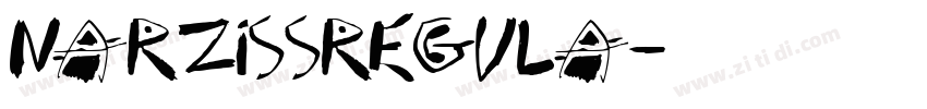 NarzissRegula字体转换