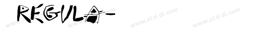 思源Regula字体转换