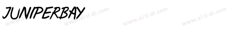JuniperBay字体转换