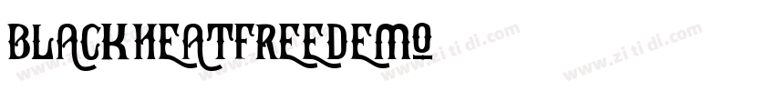 BlackHeatFreeDemo字体转换
