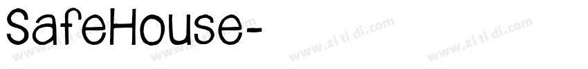 SafeHouse字体转换