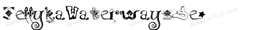 JellykaWaterwaysSe字体转换
