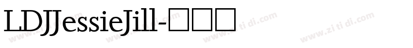 LDJJessieJill字体转换