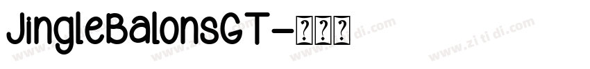 JingleBalonsGT字体转换