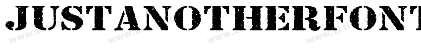 JustAnotherFont字体转换