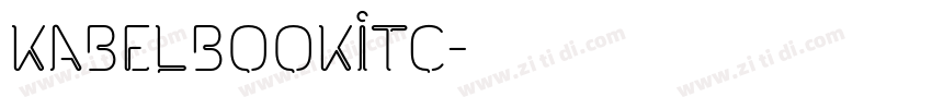 KabelBookITC字体转换 KabelBookITC字体转换