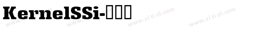 KernelSSi字体转换