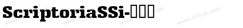 ScriptoriaSSi字体转换