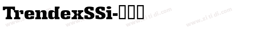 TrendexSSi字体转换