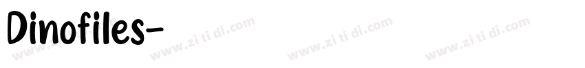 Dinofiles字体转换