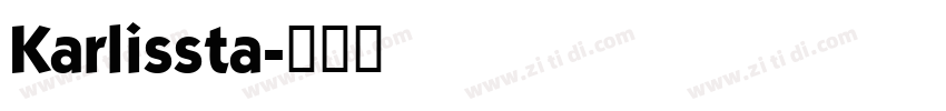 Karlissta字体转换