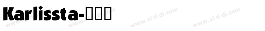 Karlissta字体转换