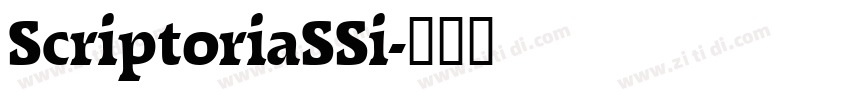 ScriptoriaSSi字体转换