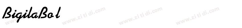 BigilaBold字体转换