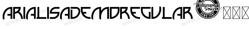 ArialisaDemoRegular字体转换