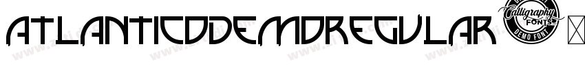 AtlanticoDemoRegular字体转换