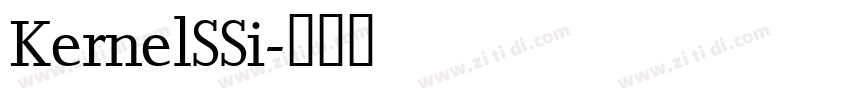 KernelSSi字体转换