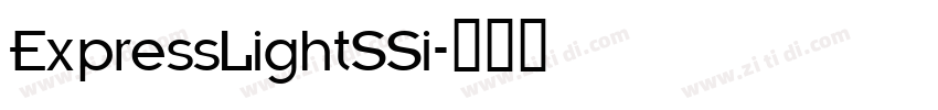 ExpressLightSSi字体转换