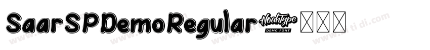SaarSPDemoRegular字体转换 SaarSPDemoRegular字体转换
