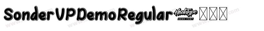 SonderVPDemoRegular字体转换