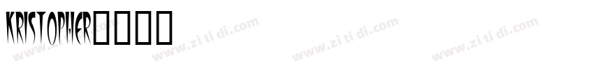 Kristopher字体转换