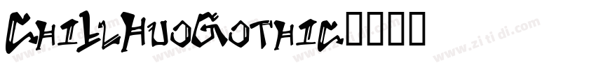 Chi1lHuoGothic字体转换