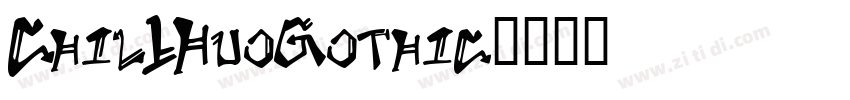 Chil1HuoGothic字体转换