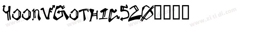 YoonVGothic520字体转换
