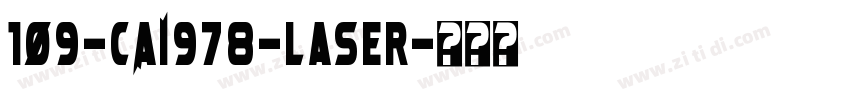 109-CAI978-laser字体转换
