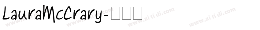 LauraMcCrary字体转换