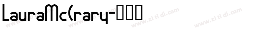 LauraMcCrary字体转换