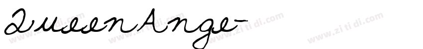 QueenAnge字体转换