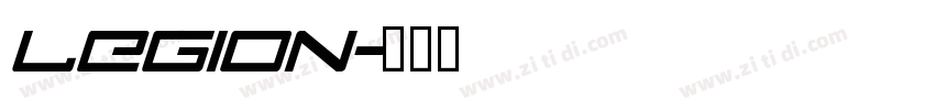 LEGION字体转换