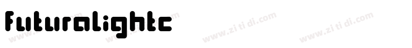 futuralightc字体转换