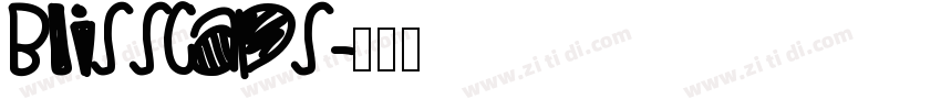 BlissCaps字体转换