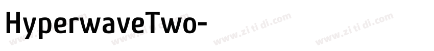 HyperwaveTwo字体转换