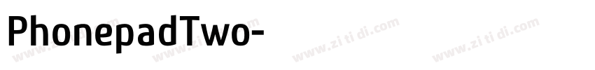 PhonepadTwo字体转换