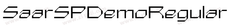 SaarSPDemoRegular字体转换 SaarSPDemoRegular字体转换
